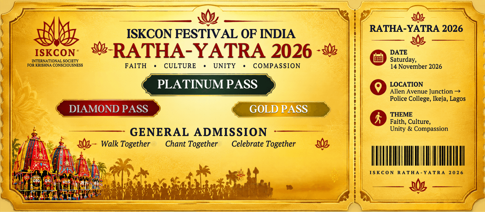 ISKCON FESTIVAL OF INDIA LAGOS